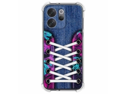 Capa Tumundosmartphone De Silicone À Prova De Choque Para Vivo V70 5g Estampa De Tênis 6 Desenhos