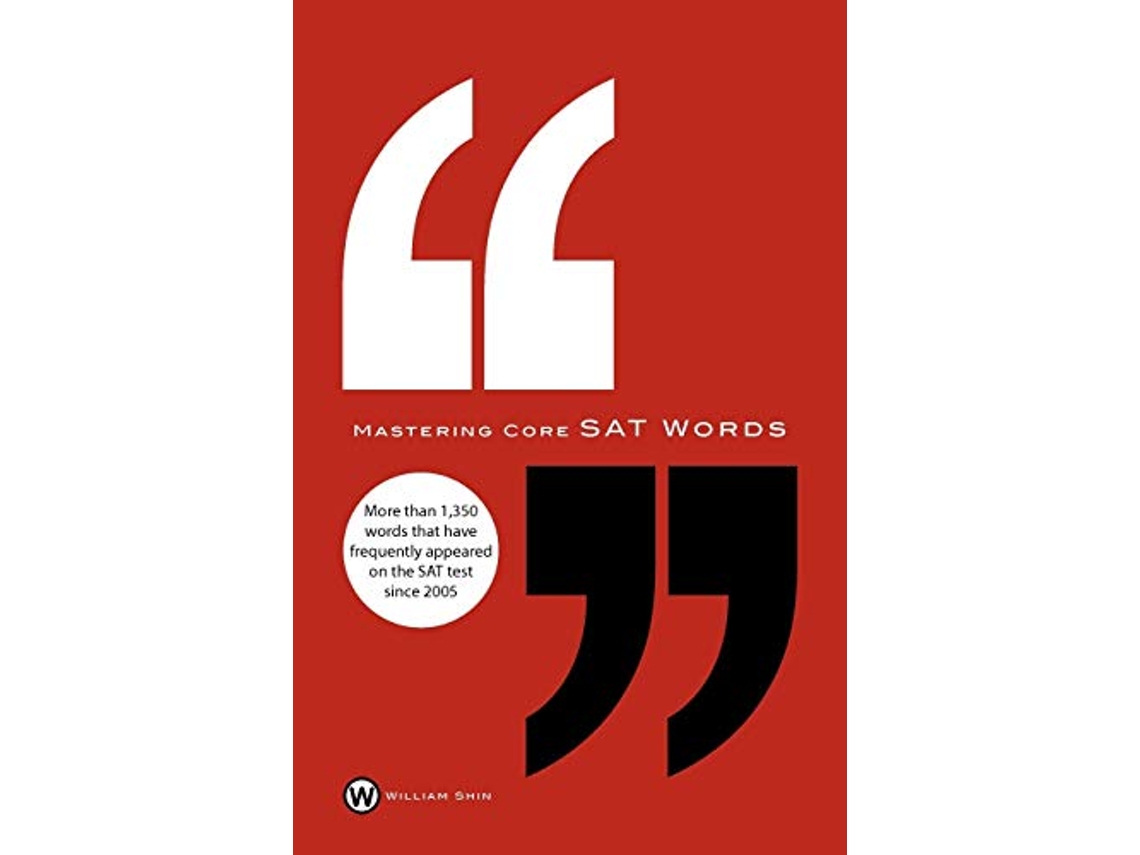 Livro Mastering Core SAT Words de William H Shin (Inglês)