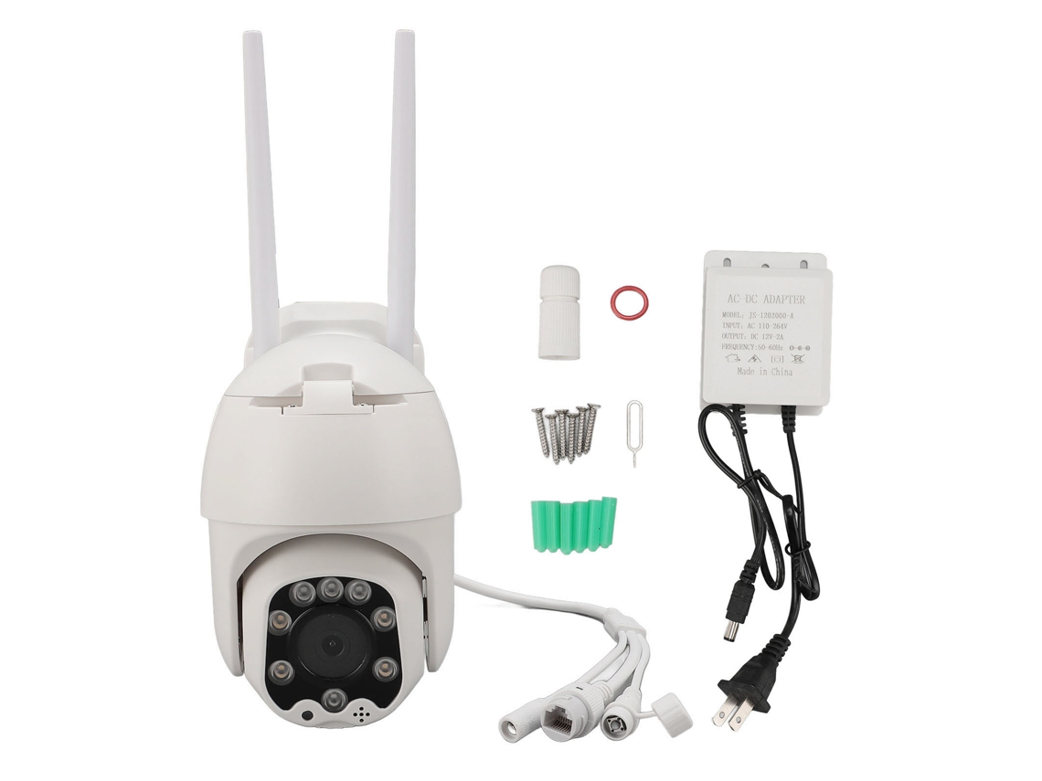 Câmera De Segurança Wifi Externa 3mp Visão 320°