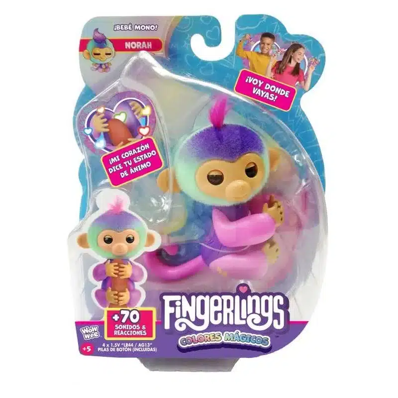 Fingerlings Colores Mágicos Bebé Mono Norah 61853181 Norah Bizak Bizakmás De 5 Años