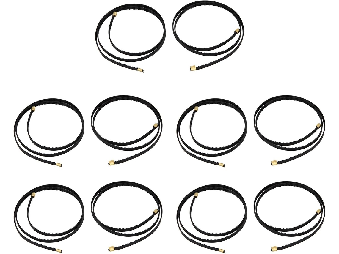 10 Correias Sincronizadas X+y 6mm X 765mm Y 720mm Terminal de Correia Dentada SFUSHOS