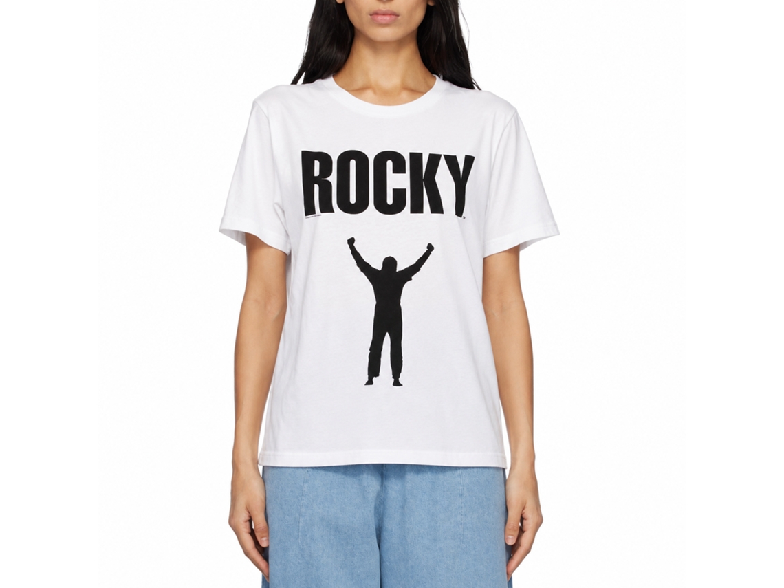 Rockinstone Rocky Movie Dreams White Adult T-shirt Size:xxxl