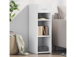 Vidaxl Aparador 30x42,5x93 Cm Derivados De Madeira Branco