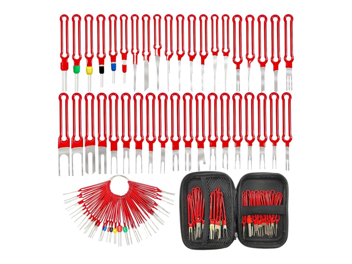 Kit De Ferramentas Para Remoção De Terminais Com 39 Peças, Extrator De Pinos E Conectores De Fios, Conjunto De Ferramentas Elétricas Atualizado_yua