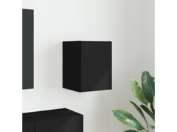 Vidaxl Armário De Tv De Parede 30 X 31 X 40 Cm Preto