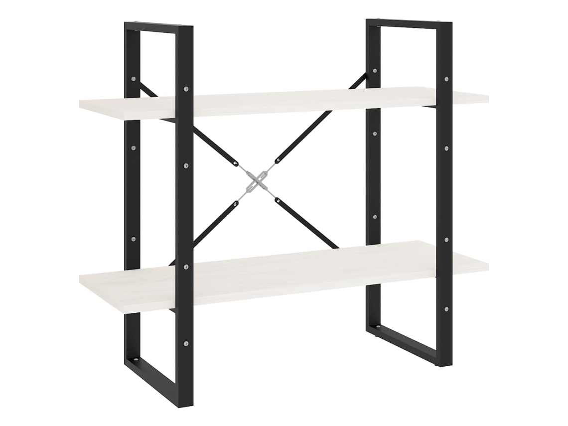Book Cabinet, Book Cabinets Vidaxl Branco Madeira De Pinho (n/a)
