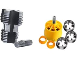 Kit Prático Para Rosquear Tubos De Pvc, Ferramenta Manual Para Abrir Ferragens Características Materiais Que Garantem