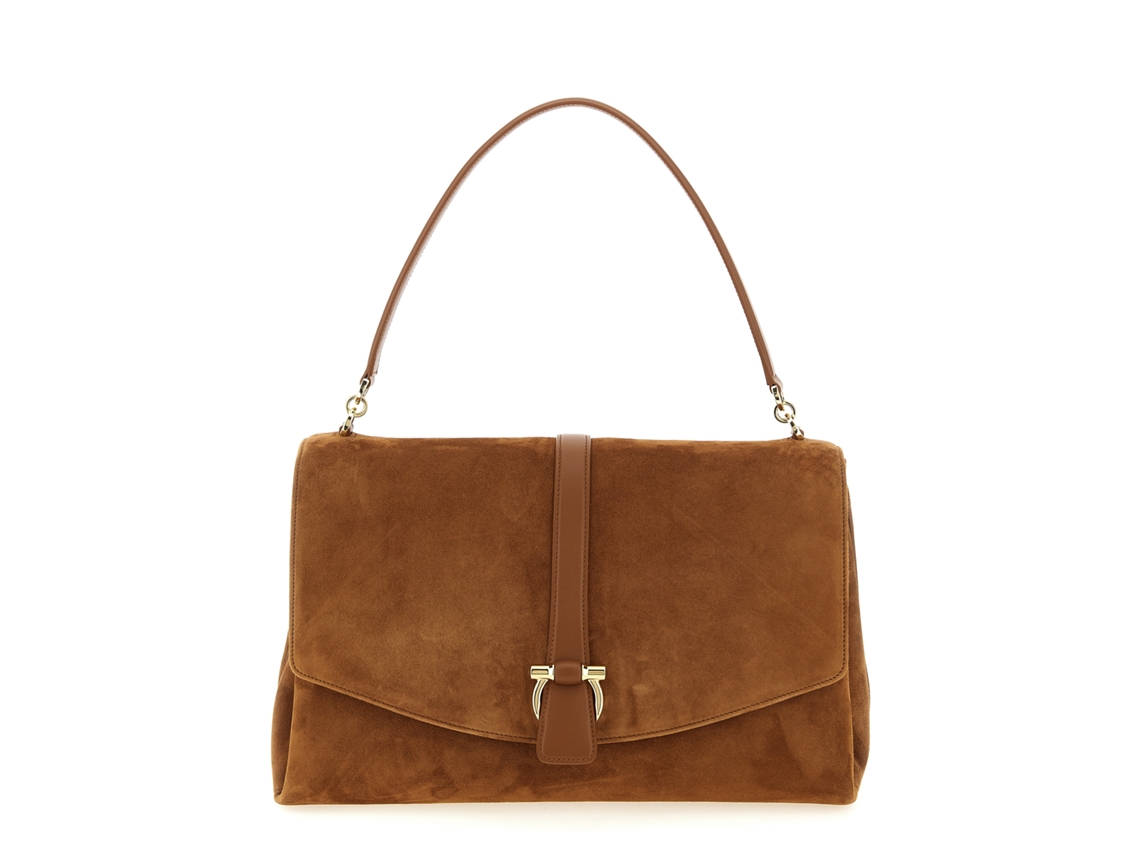 Mala De Ombro Ferragamo 791187naturalerst – Castanho