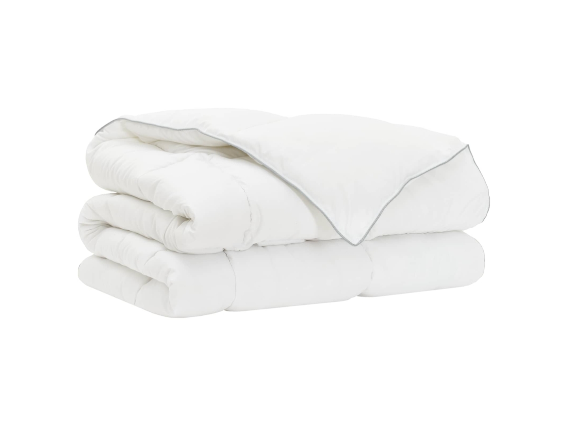 Vidaxl Edredom De Inverno Branco 200 X 220 Cm Bambu