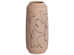 Jarra De Flores Sunfish Grés 33 Cm Creme