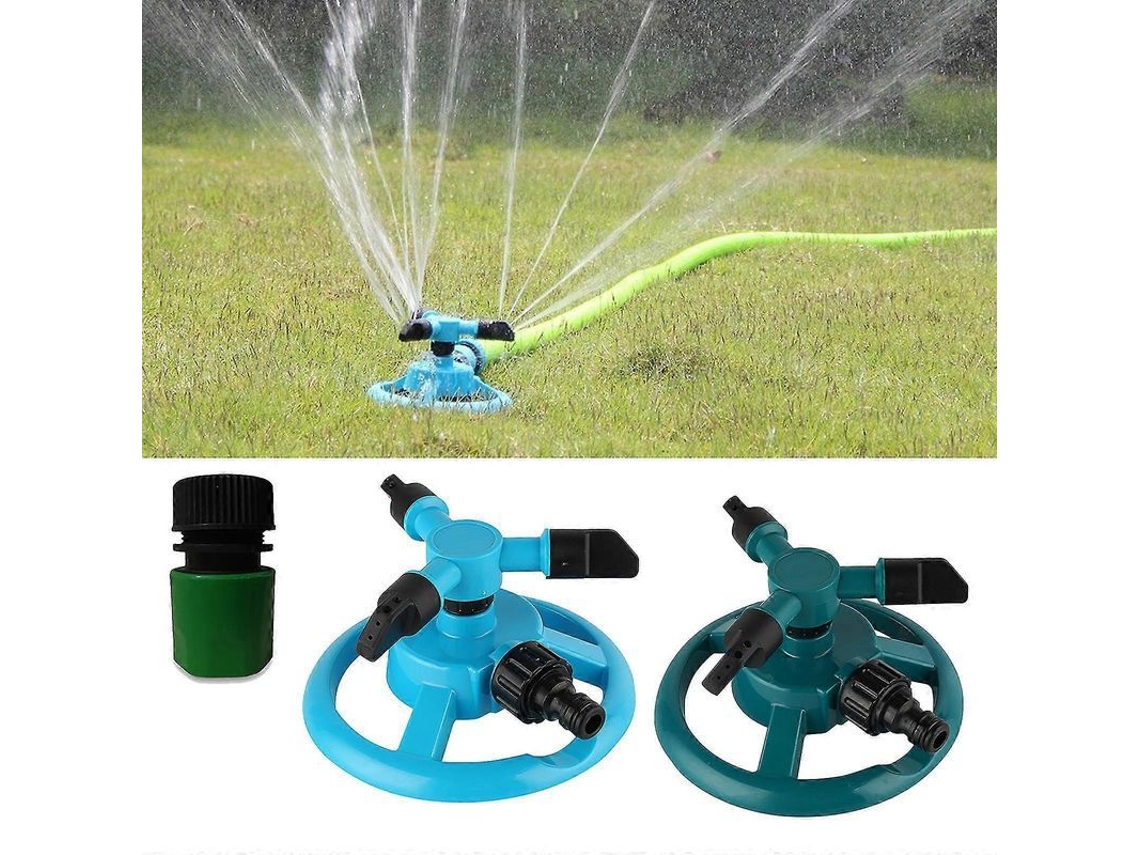 Sistema de Aspersor Automático de Jardim e Gramado com Rotação de 360 Graus
