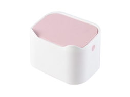 Lixeira de Mesa Pequena com Tampa Removível S/MARCA