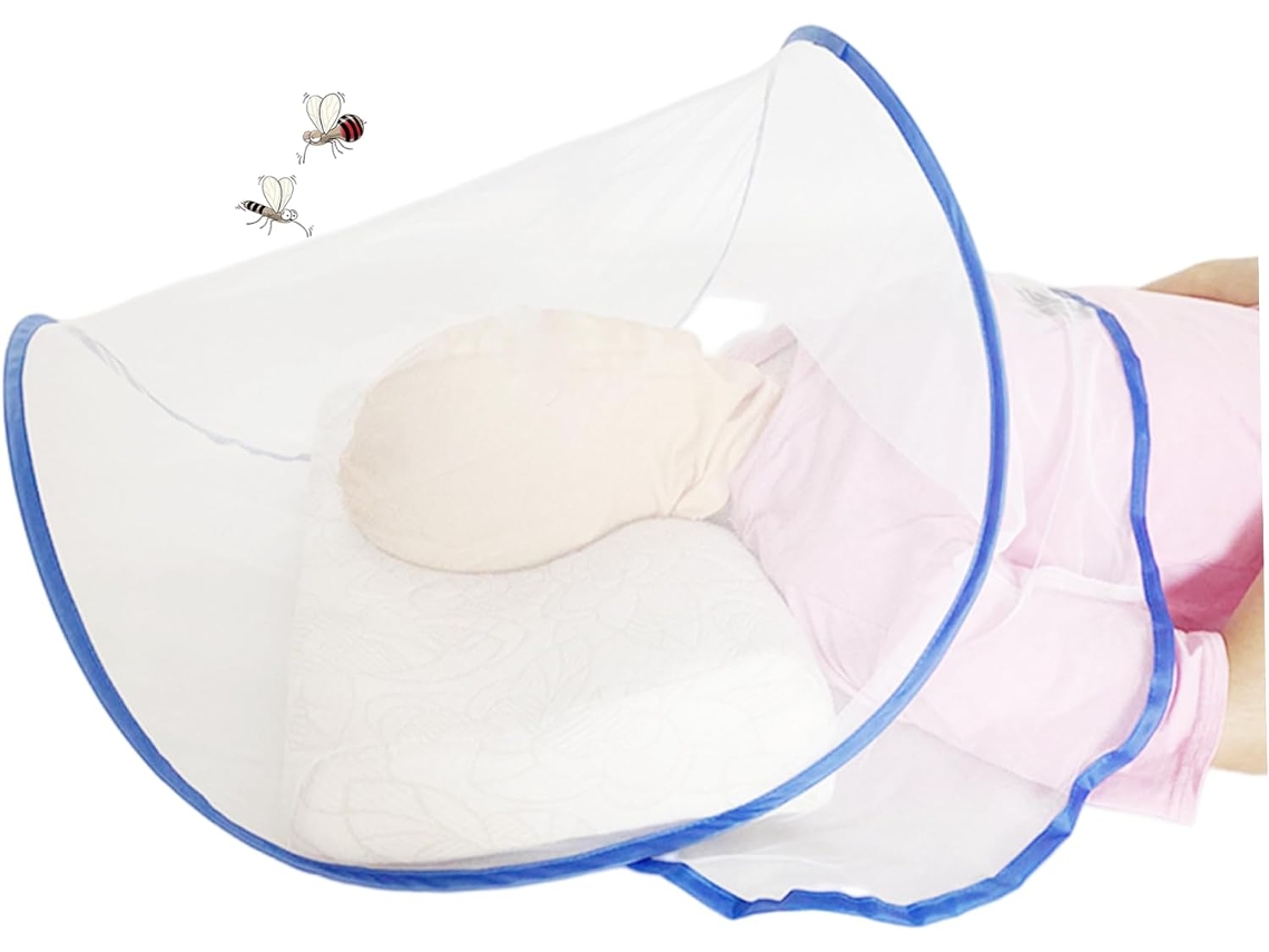 Mosquiteiro Portátil Nidone Para Cabeça, Mini Mosquiteiro Dobrável Para Viagens E Cama
