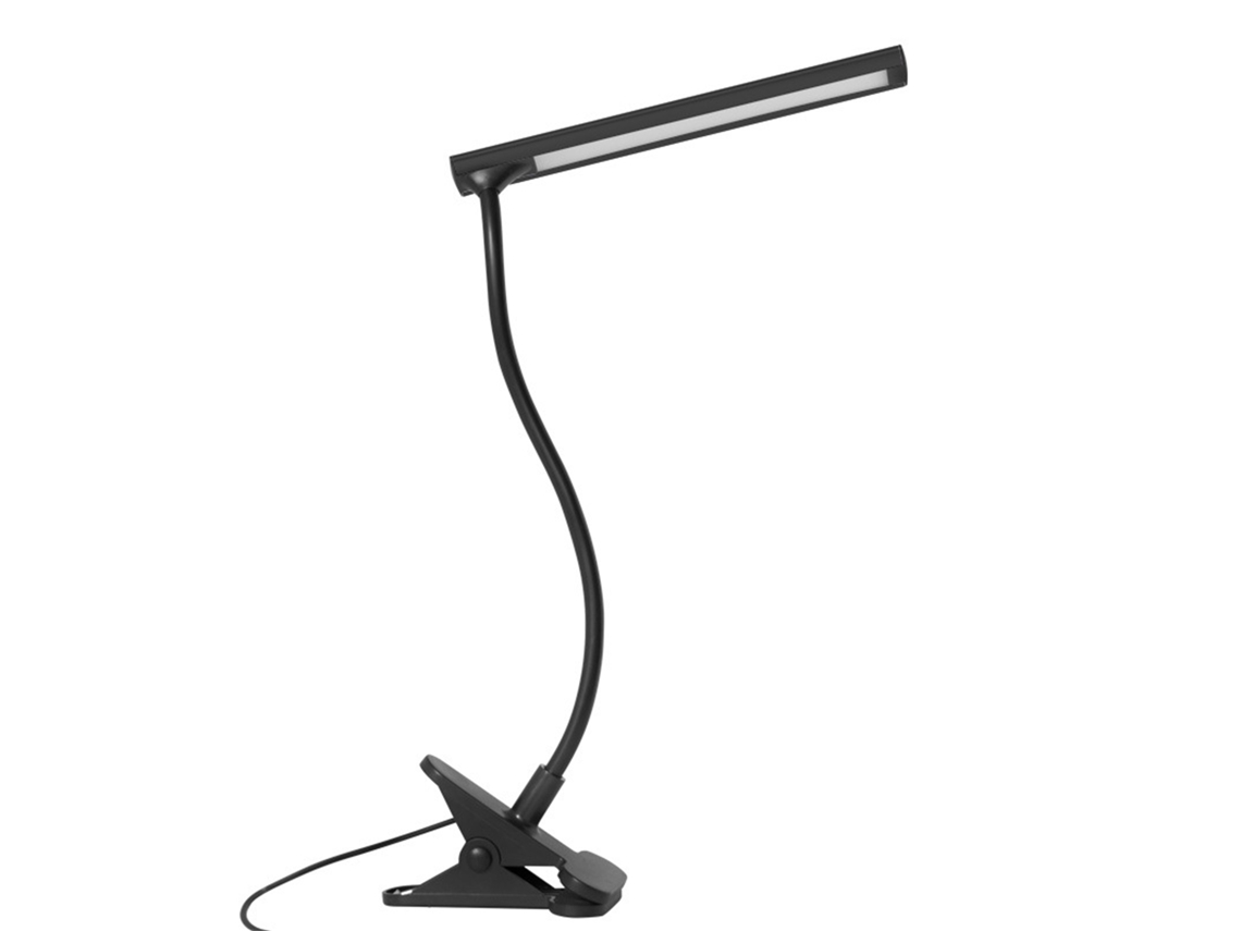 2026 lâmpada de Escritório Led com Clip Ajustável 360 Graus Protetora de Olhos para Casa e Quarto Dois Níveis
