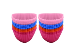 Divisória de Silicone para Almoço Forro de Silicone para Cupcake Copo de Silicone para Muffin RNEMITERY