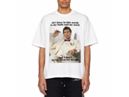 Rockinstone Scarface Movie Break White Adult T-shirt Size:xxxl