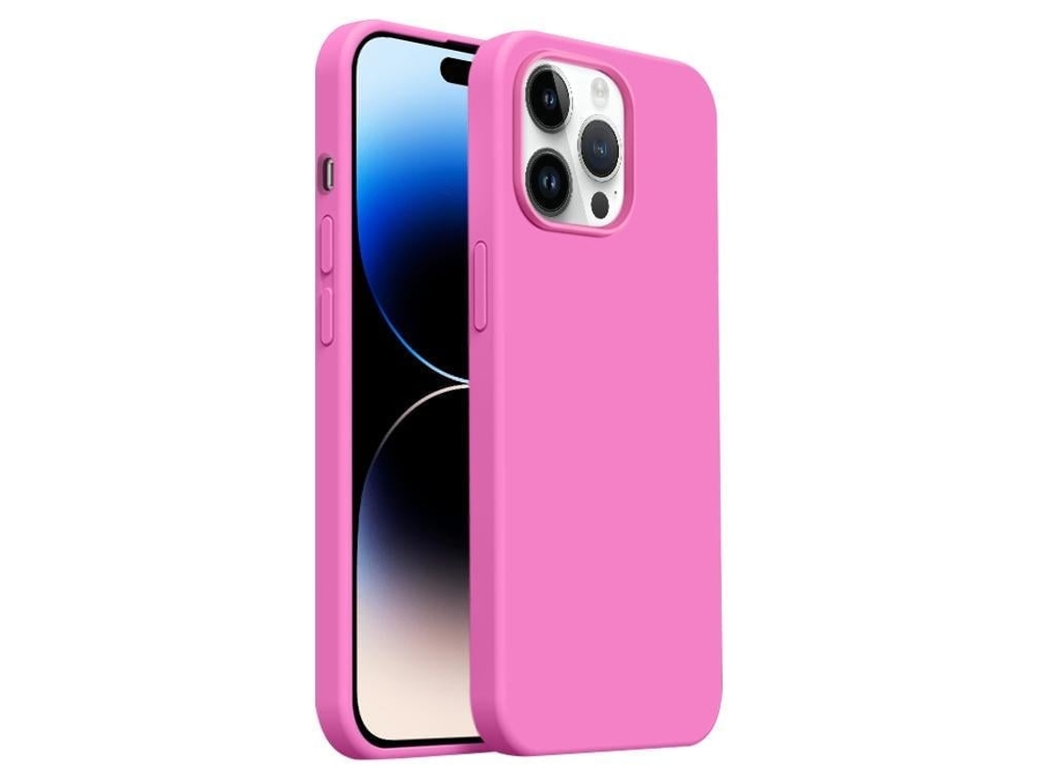 Capa De Silicone Líquido Ultra Fina Para Iphone 14 Pro - Cobertura Total - Magsafe
