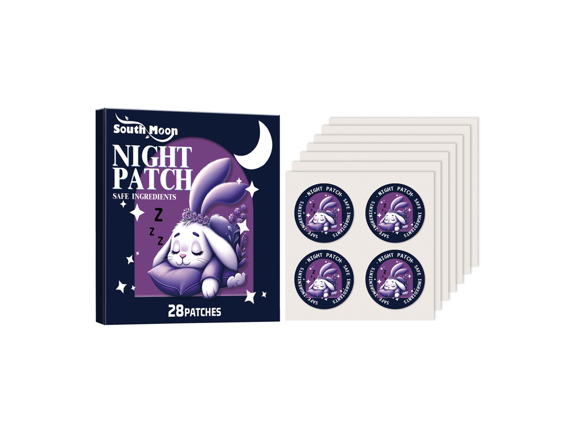 Parche Noturno South Moon Plant Cuidado Suave
