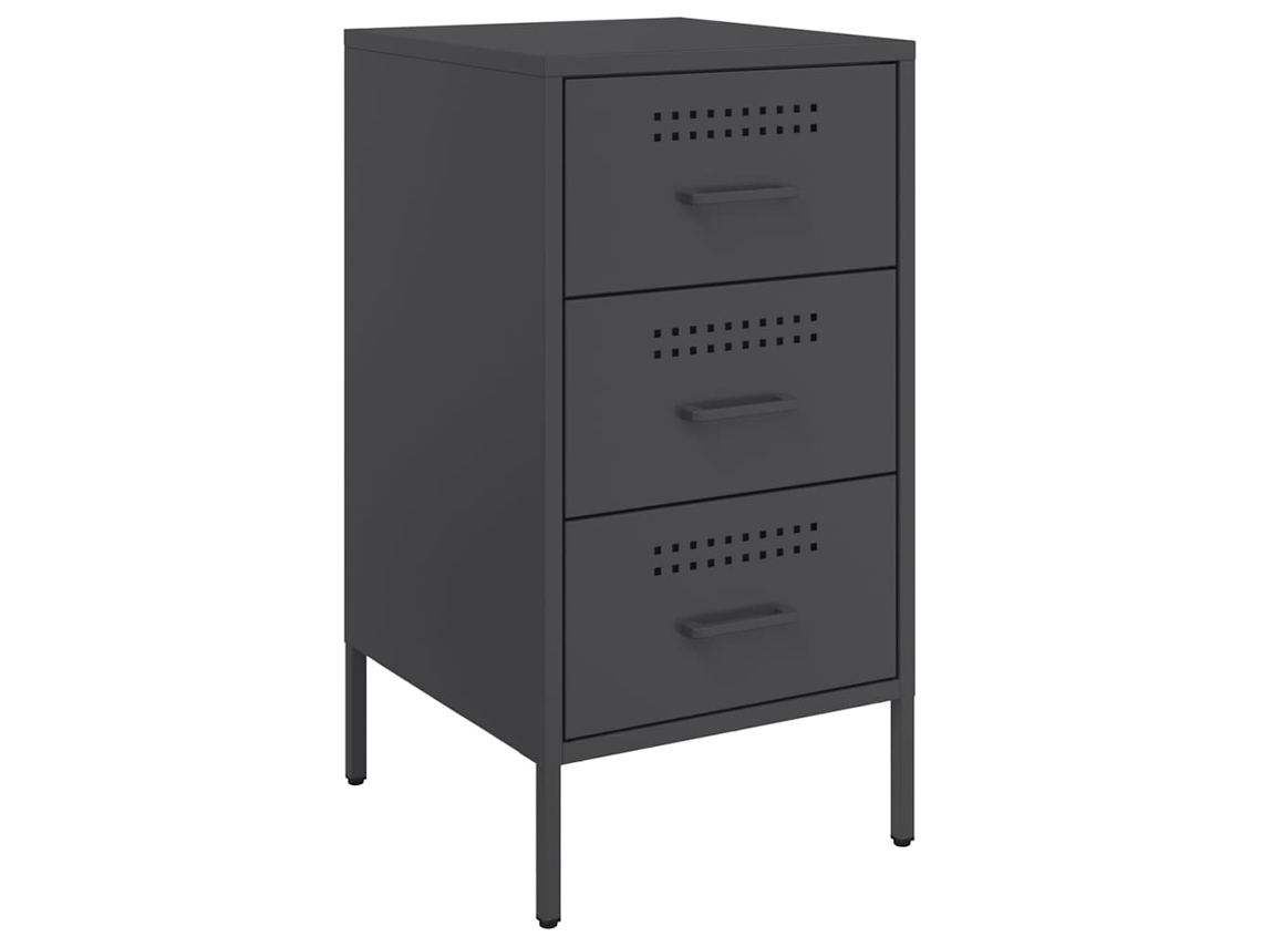 Cabeceira Mesa 36x39x68 Cm Aço Preto MAISON EXCLUSIVE