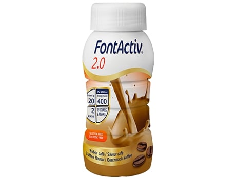Garrafa 2 0 Sabor Café 24X200 Ml FONTACTIV