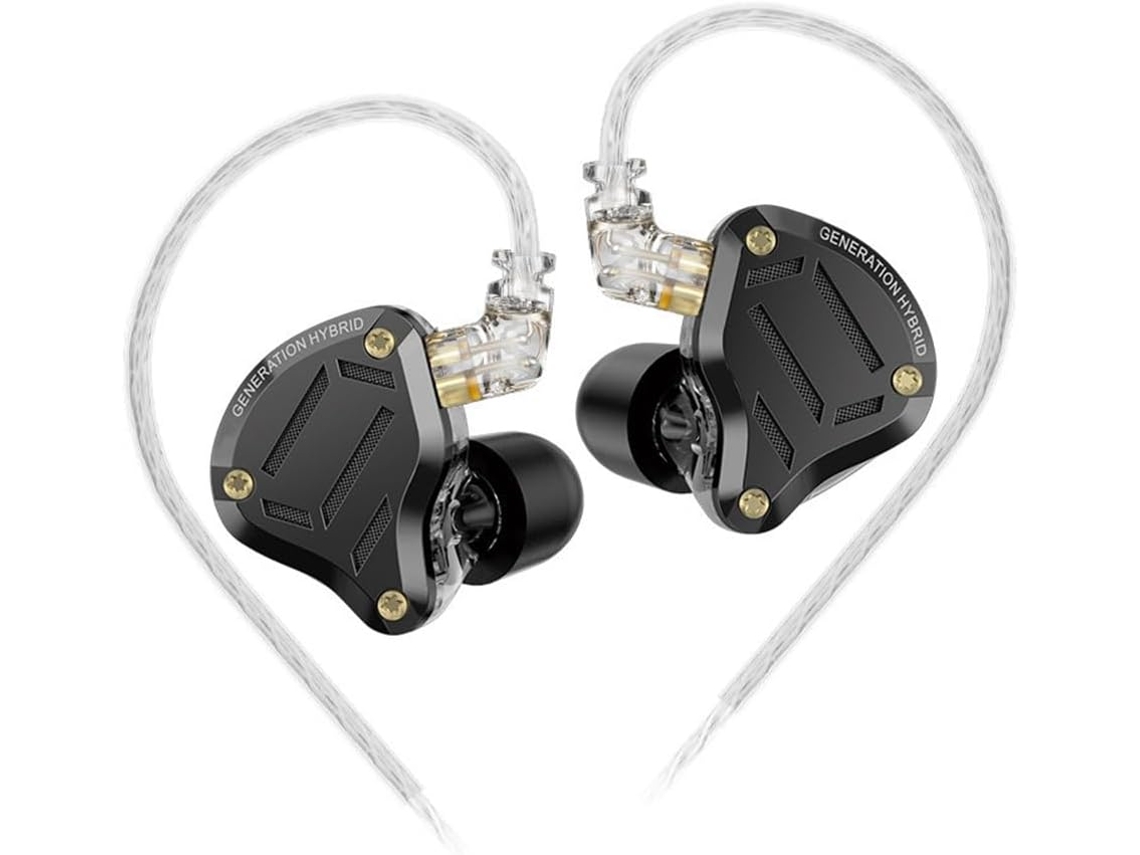 Écouteurs À Pilote Dynamique, Suppression Du Bruit, Intra - Auriculares Hifi À Basses Lourdes Para Casque De