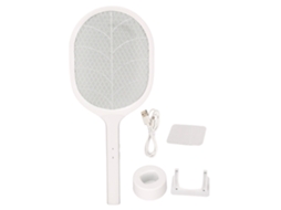 Laxiscreed Rede Elétrica Antimosquitos Com Luz Roxa, Carregamento Usb, Para Parede E Mesa, Proteção De Três Camadas