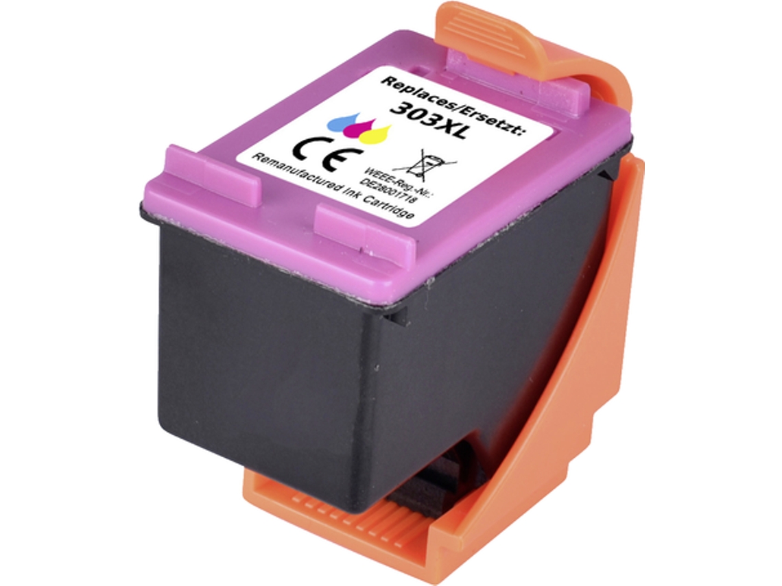 Tinta Substitui HP 303 XL Compatível Ciano, Magenta, Amarelo RF 5705438 (RF 5705438) Renkforce (T6N03AE)