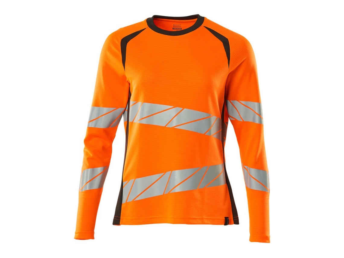 Camisa De Manga Longa Accelerate Safe 19091 Laranja 3XL MASCOT