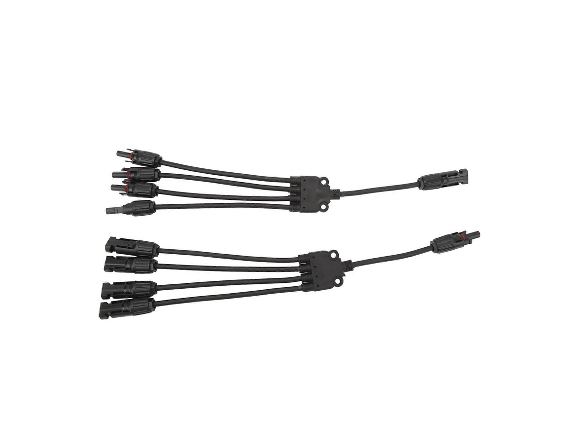 Conectores Solares 1 A 4 Y Cabo Adaptador Paralelo Kit De Ferramentas Para Painel Solar Olysi Shop