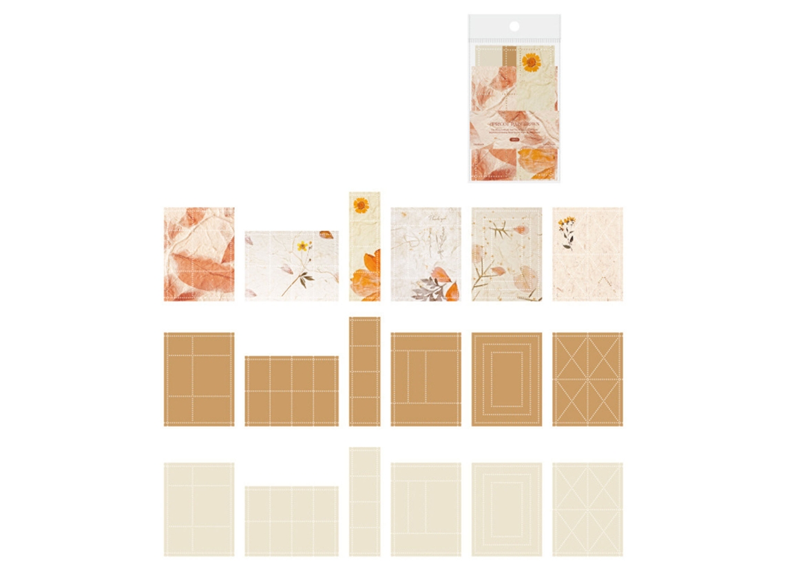 Papel Decorativo Para Scrapbooking Diy E Manuais Escolares Com Fundo Variado
