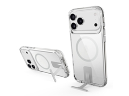 Capa Skalo Iphone 17 Pro Alu Kickstand Tpu - Transparente