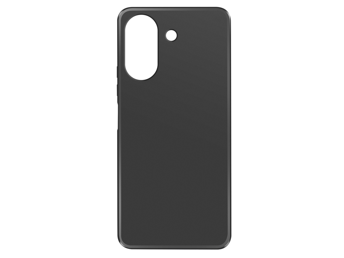 Capa Fina Leve Para Xiaomi Poco C65 Silicone Resistente Preto