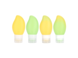 Garrafas De Viagem Silicone Portáteis Para Armazenamento