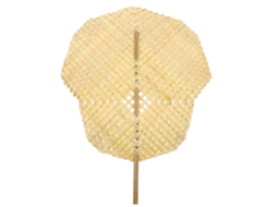 Leques De Mão Bambu, Trançados Em Leque Decorativo Mão, Portátil