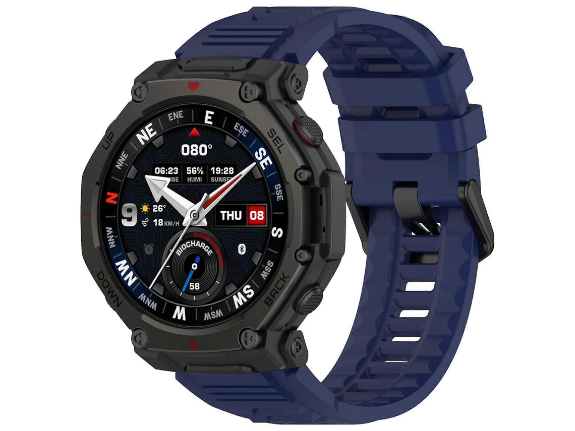 Pulseira Esportiva De Silicone Com Fecho De Liberação Rápida Para Amazfit T-rex 3 Pro 48mm