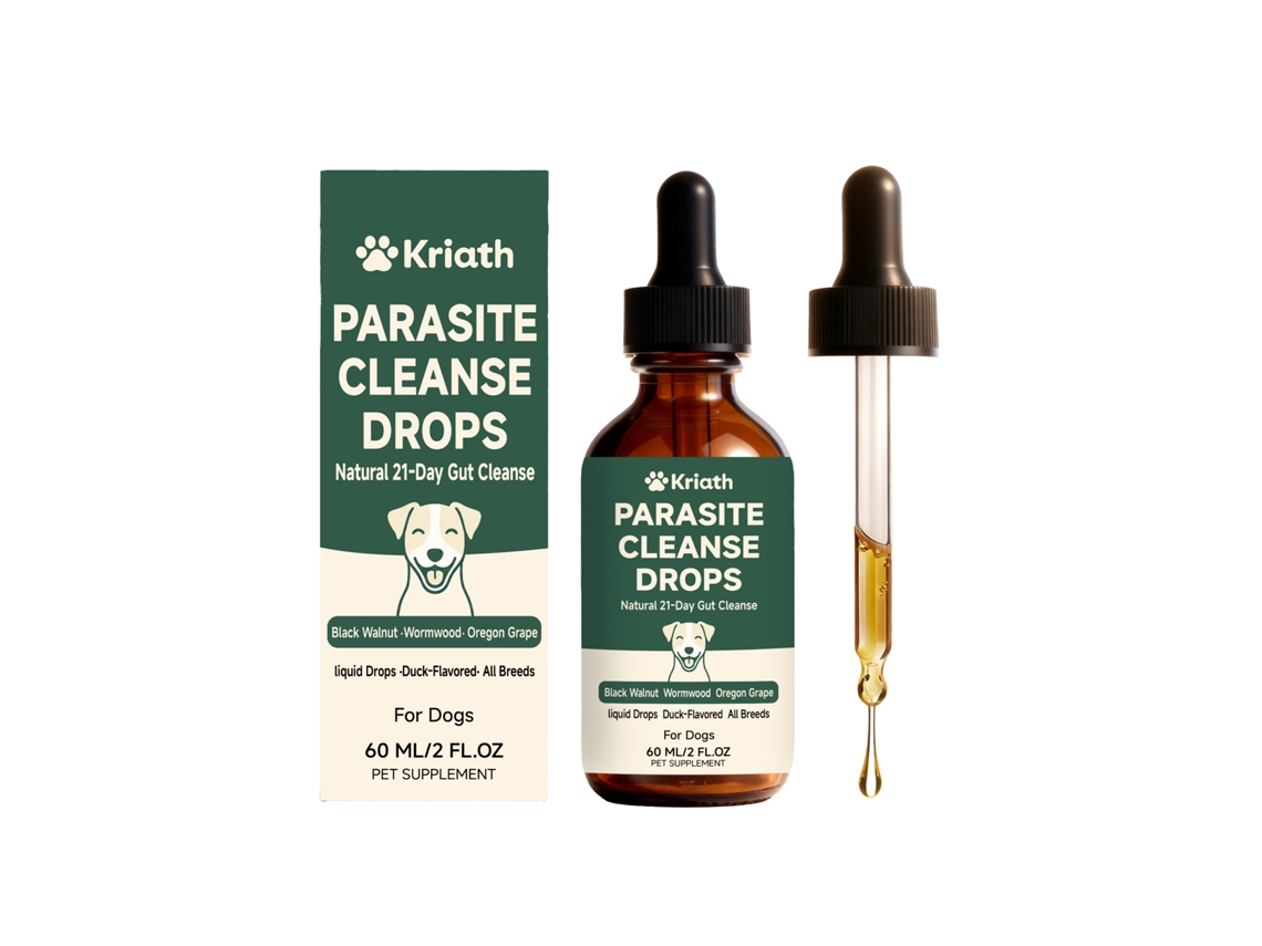 Gotas Óleo Essencial Intestinal Cães Kriath