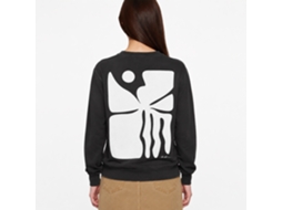 Rockinstone Skeleton Bloom Black Classic Sweatshirt Unique Designer Style