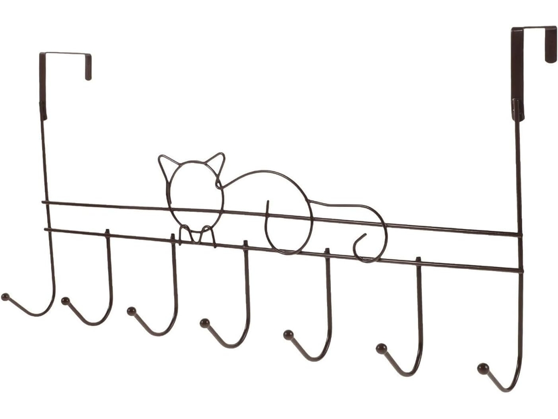 Suporte Toalhas De Porta Gatos, Com Ganchos Pendurar
