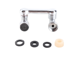 Extensor de torneira giratório de 1080 graus, extensor universal anti-vazamento para cozinha e banheiro com filtro.