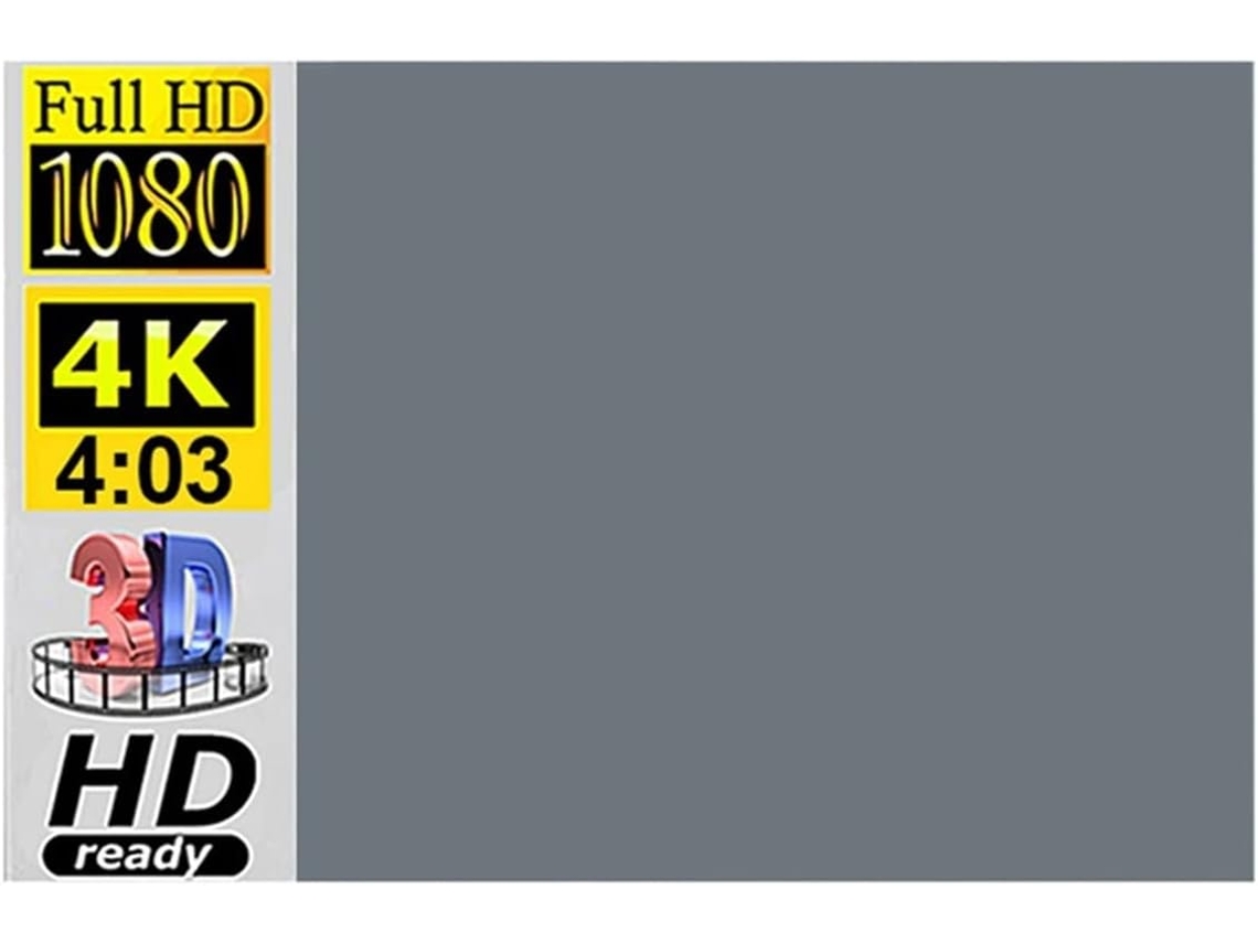 Tela de Projeção 110 Polegadas 4:3 Hd Portátil | S/MARCA