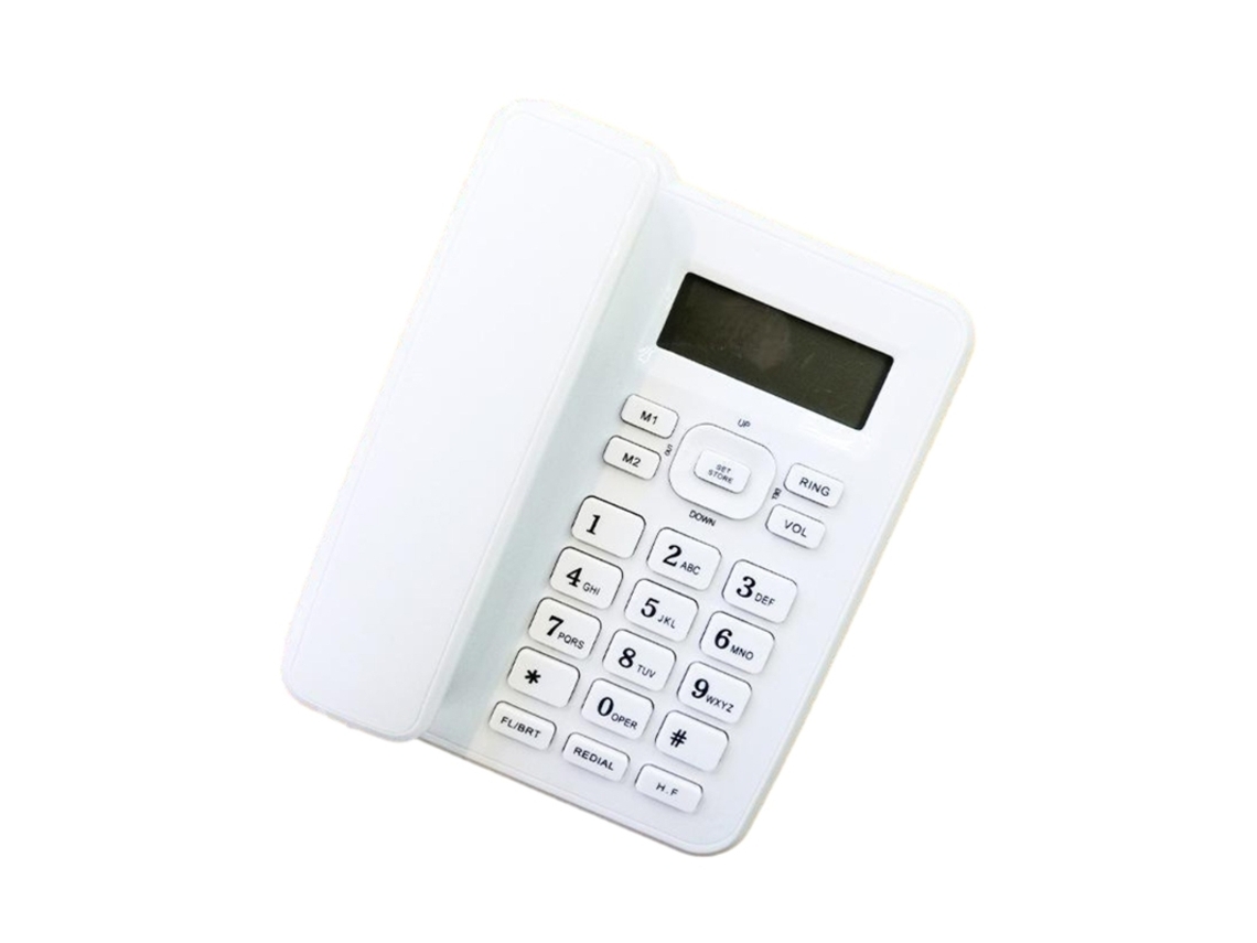 Telefone Fixo Kx 6001cid Discador Com Visor E Telefone Com Fio Para Residência/hotel/escritório Brilvibera