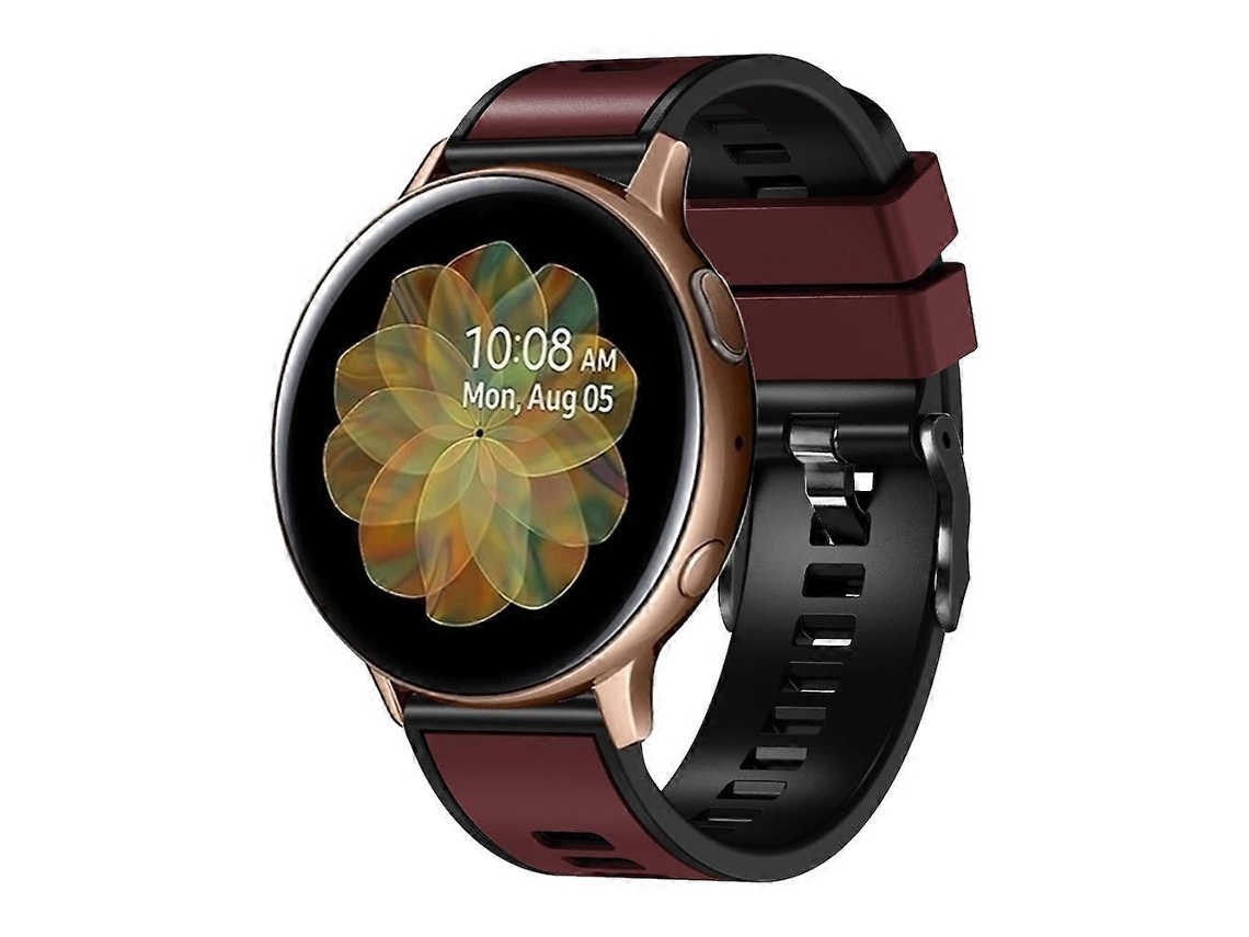 Pulseira Universal De Silicone Bicolor De 20 Mm