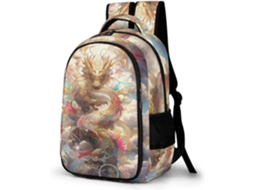 Mochila Escolar Masculina, Moderna Com Dragão Para Meninas, Japonesa Adolescentes E Crianças, Laptop