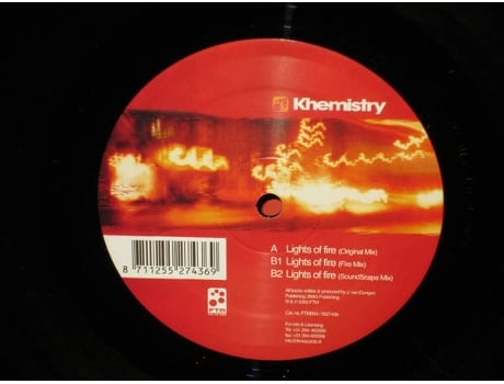 Vinil Lights Of Fire For The Music (ftm)