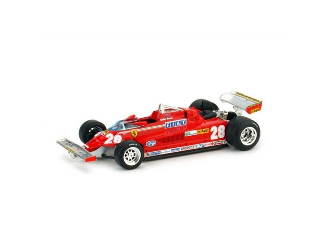 Kit Modelo BRUMM Ferrari 126 Ck D.Pironi '81 Vermelho Escala 1:43