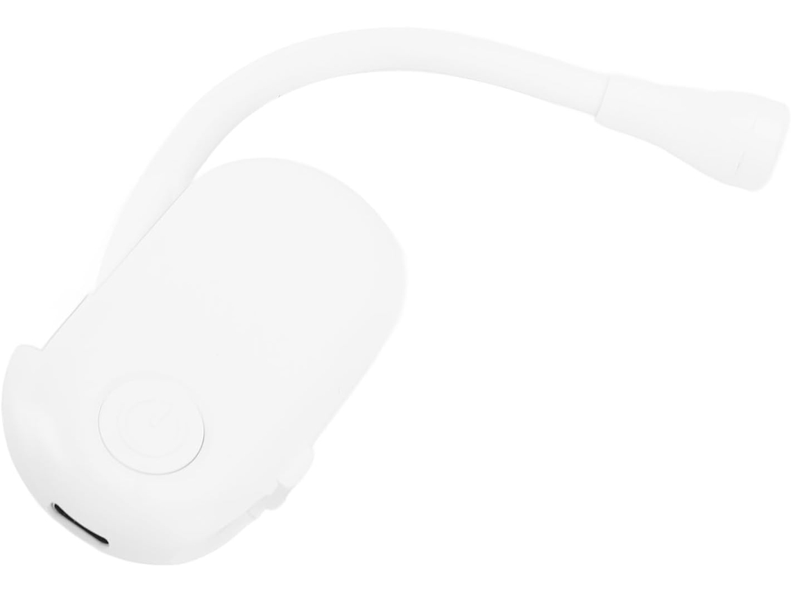 Luminária De Leitura Recarregável Usb Luocute, 3 Temperaturas De Cor, Ajuste Infinito De Intensidade, Clipe Para Marcar