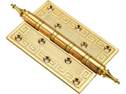 Dobradiça De Bronze Para Porta Armário 1 Peça, Estilo Retrô Europeu, Grossa, Para Decoração De Ambientes E Casas