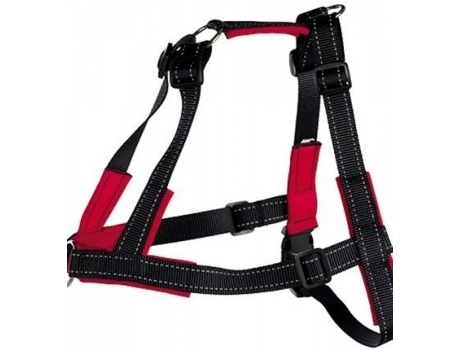 Peitoral de Treino para Cães  Refletor (Preto - 65-105cm - Poliéster - 1 Un - L - Porte Grande)