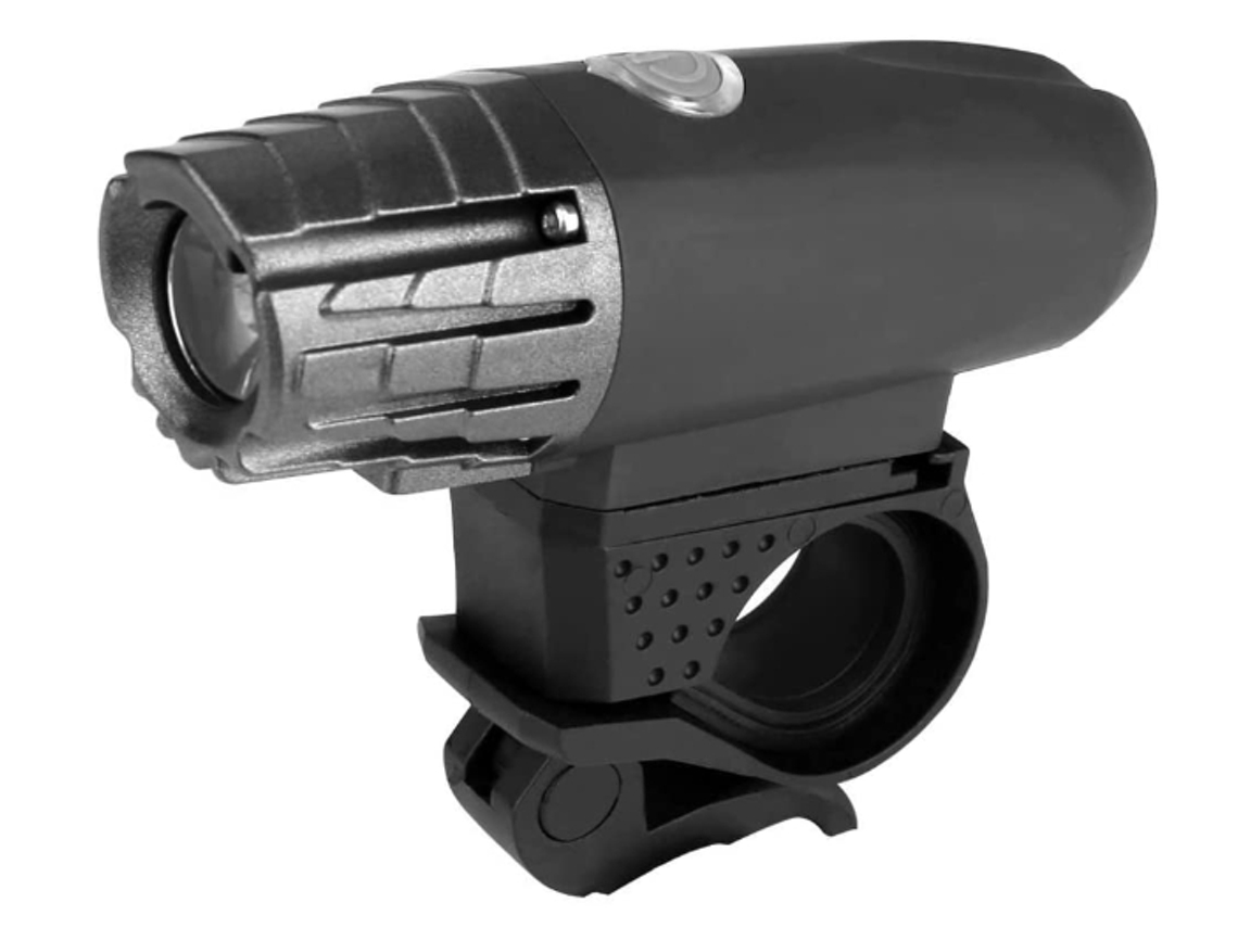 Farol Dianteiro De Bicicleta Led Recarregável Usb Brilhante Yizhood (preto)