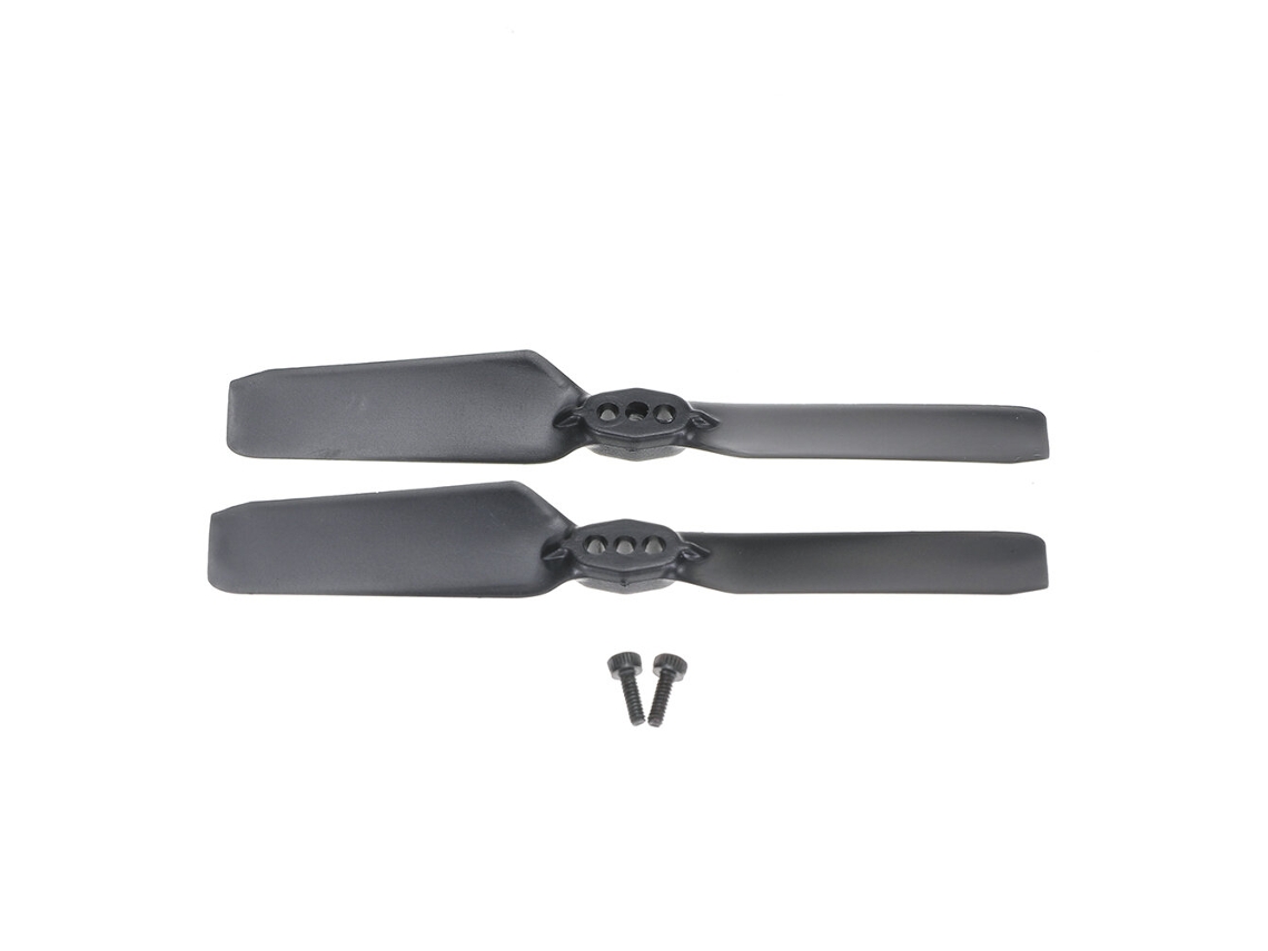 Conjunto do Rotor de Cauda para Helicóptero Rc Eachine E186 E190 E190 Pro E190s MDUG (preto)